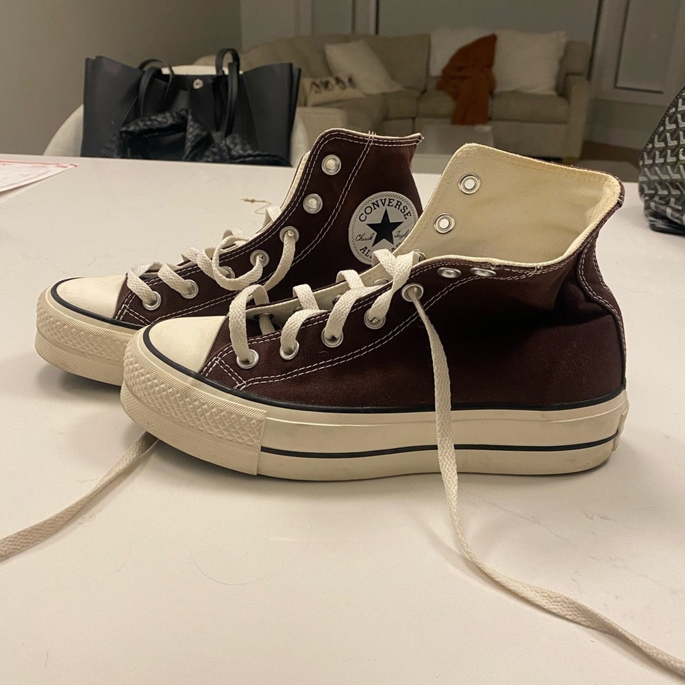 Chocolate Brown Converse